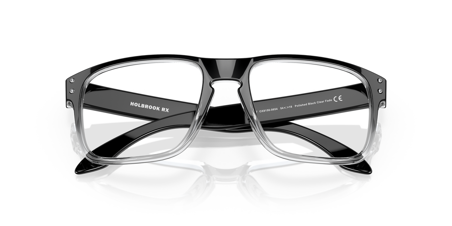 Oakley OX8156 Holbrook Men's Square Eyeglass Frames - Satin Black Frame