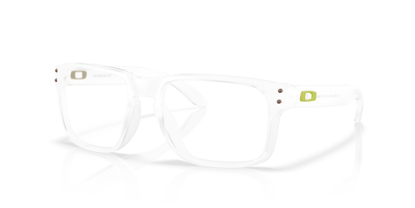 Oakley OX8156 Holbrook Limitless Collection Men's Square Eyeglass Frames - Matte Clear Frame