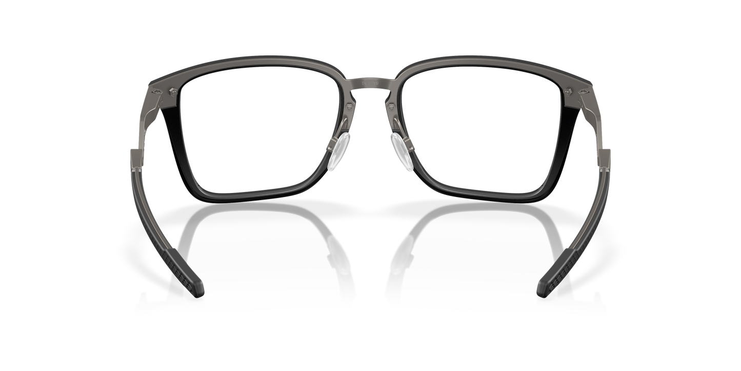 Oakley OX8162 Cognitive Men's Rectangle Eyeglass Frames - Satin Black Frame