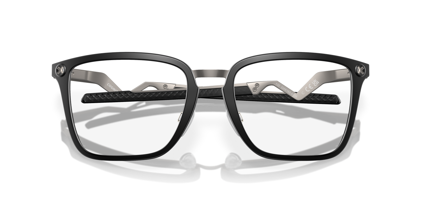 Oakley OX8162 Cognitive Men's Rectangle Eyeglass Frames - Transparent Blue Frame