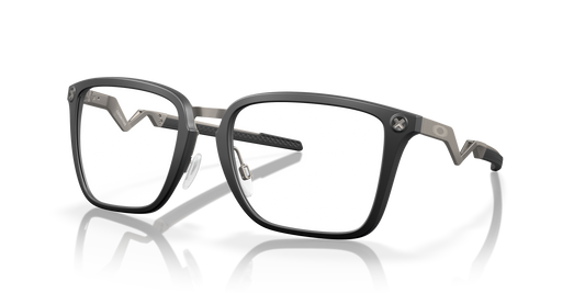 Oakley OX8162 Cognitive Men's Rectangle Eyeglass Frames - Satin Black Frame