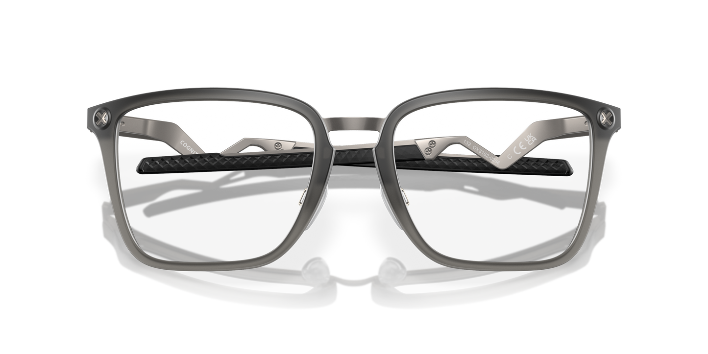 Oakley OX8162 Cognitive Men's Rectangle Eyeglass Frames - Satin Black Frame