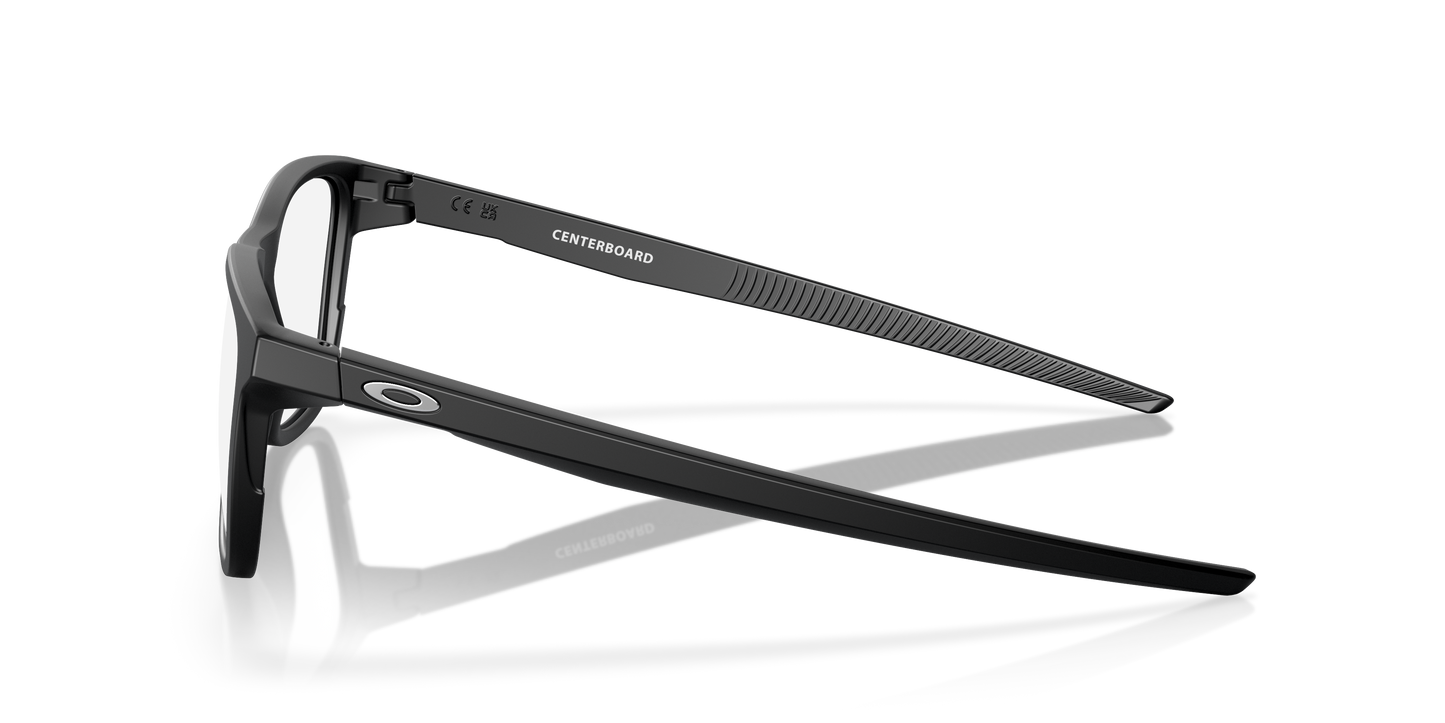 Oakley OX8163 Centerboard Men's Round Eyeglass Frames - Satin Light Steel Frame