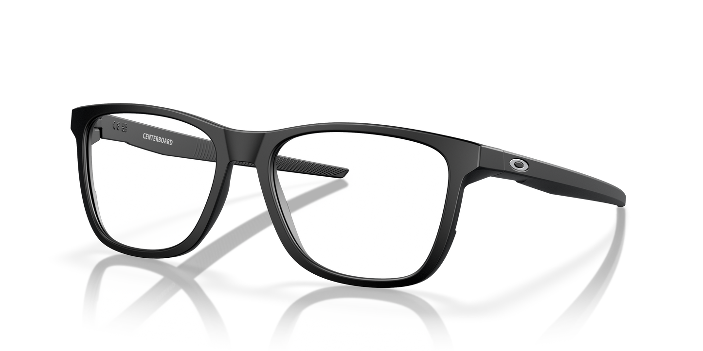 Oakley OX8163 Centerboard Men's Round Eyeglass Frames - Satin Light Steel Frame