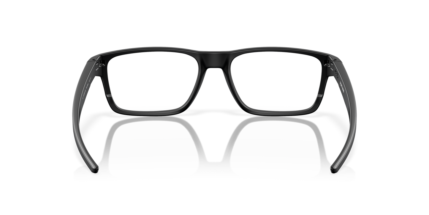 Oakley OX8164 Port Bow Men's Rectangle Eyeglass Frames - Satin Black Frame