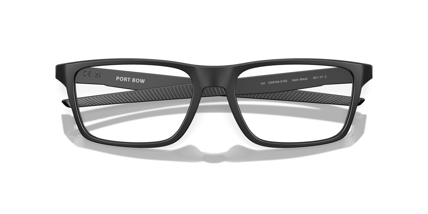 Oakley OX8164 Port Bow Men's Rectangle Eyeglass Frames - Universe Blue Frame