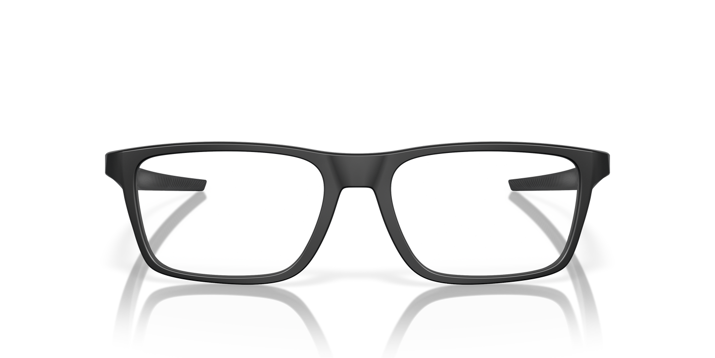 Oakley OX8164 Port Bow Men's Rectangle Eyeglass Frames - Polished Clear Frame