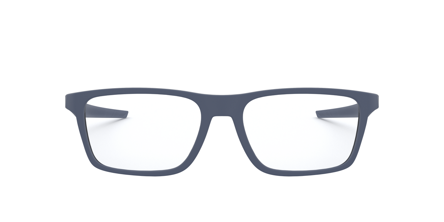 Oakley OX8164 Port Bow Men's Rectangle Eyeglass Frames - Satin Light Steel Frame