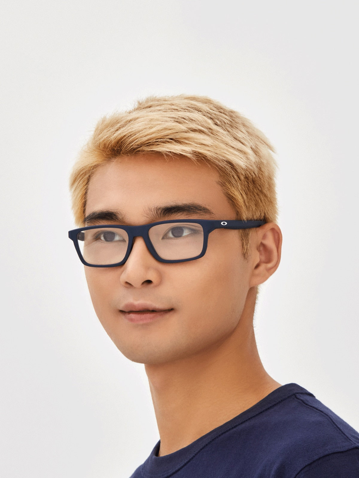 Oakley OX8164 Port Bow Men's Rectangle Eyeglass Frames - Universe Blue Frame