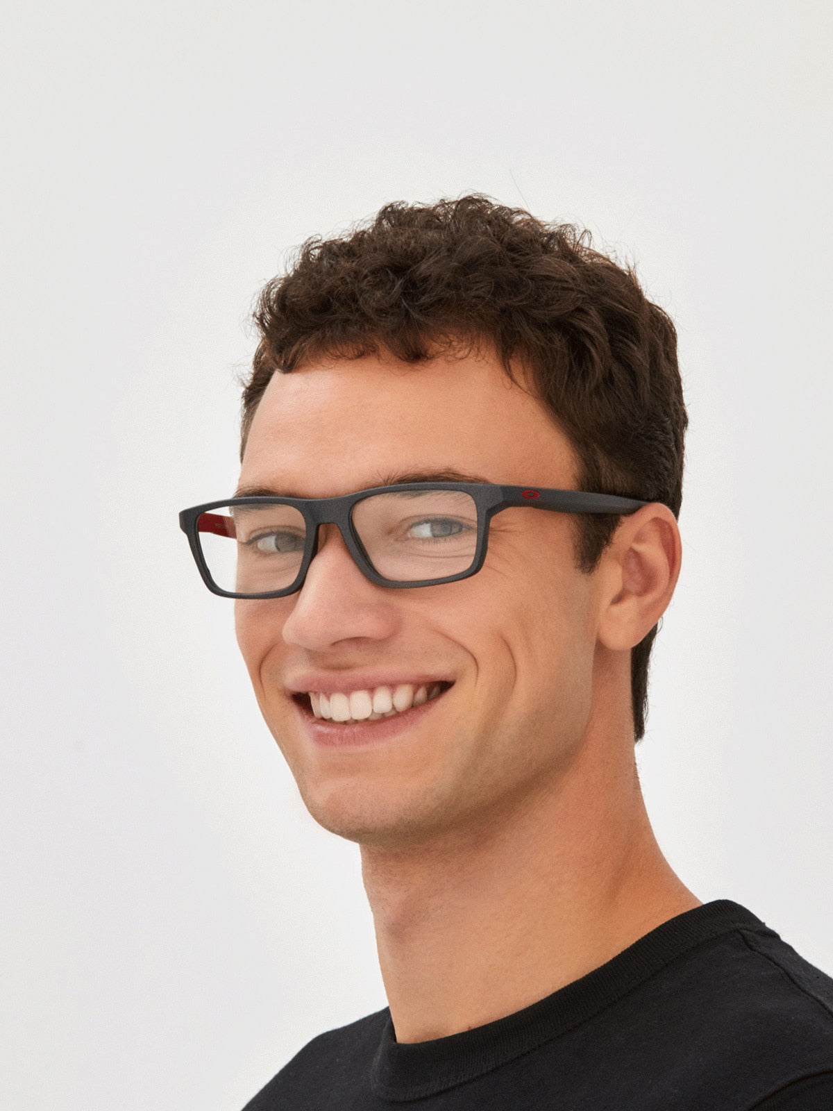 Oakley OX8164 Port Bow Men's Rectangle Eyeglass Frames - Universe Blue Frame