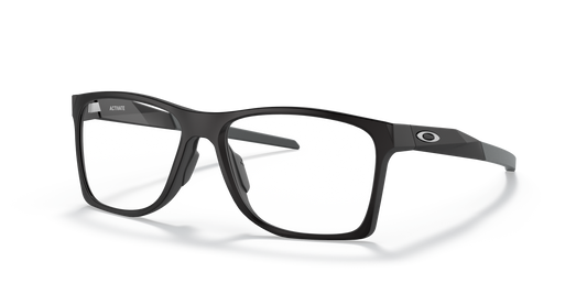 Oakley OX8173 Activate Men's Square Eyeglass Frames - Satin Black Frame