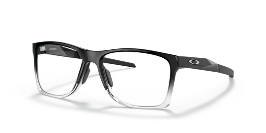 Oakley OX8173 Activate Men's Square Eyeglass Frames - Polished Black Fade Frame