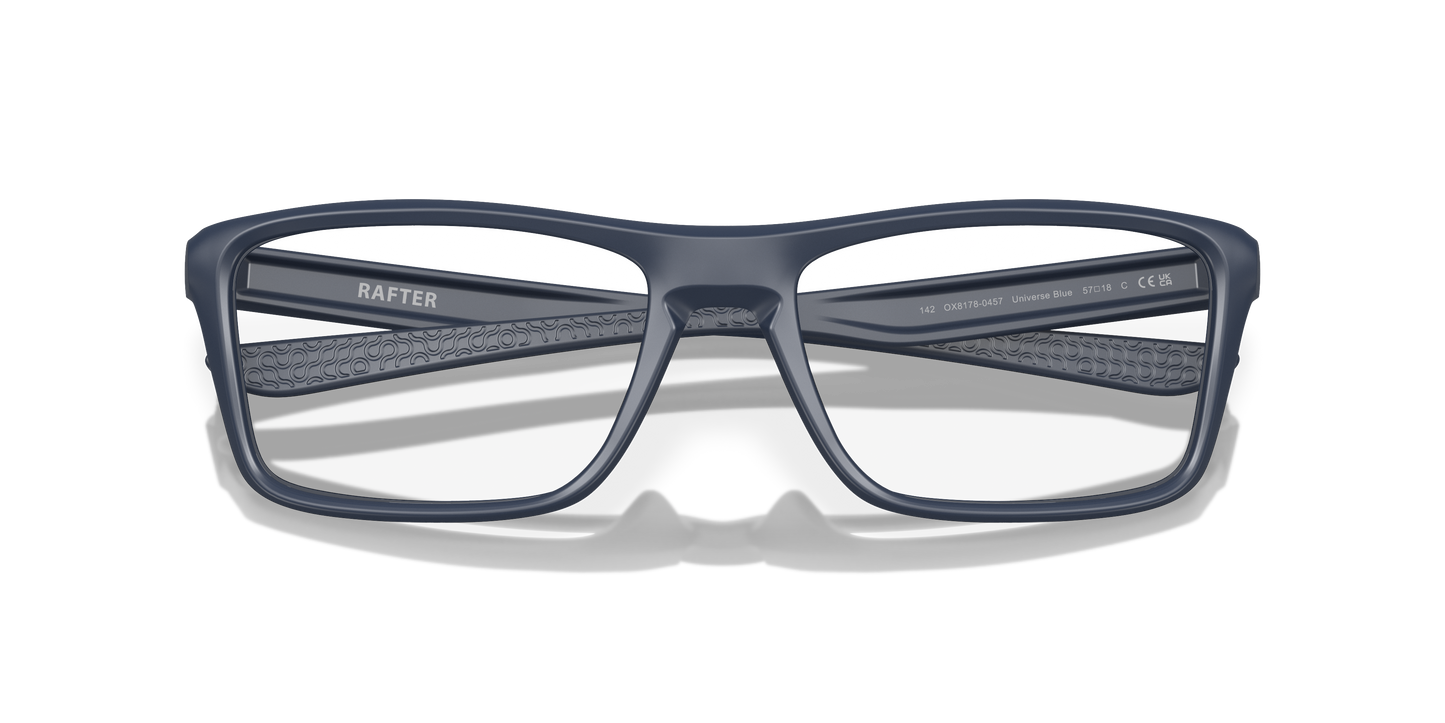 Oakley OX8178 Rafter Men's Rectangle Eyeglass Frames - Universal Blue Frame