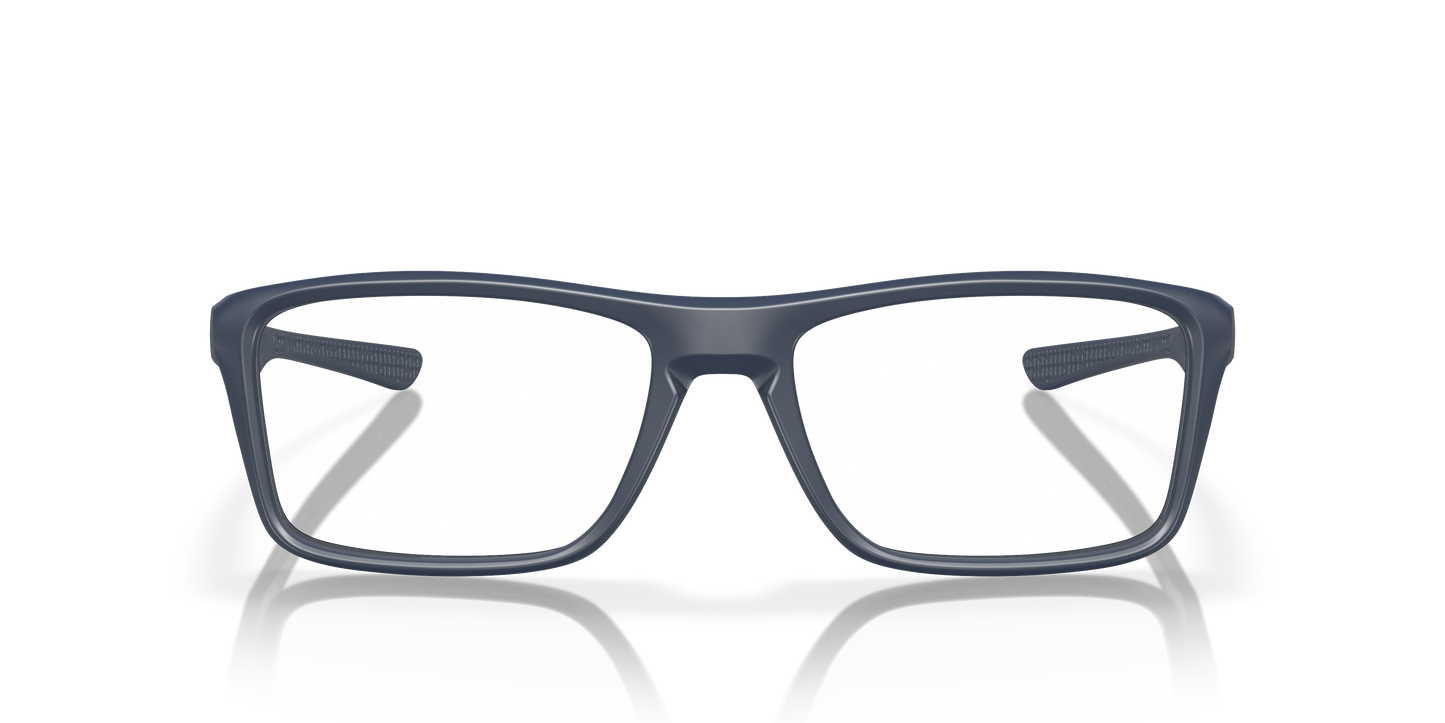 Oakley OX8178 Rafter Men's Rectangle Eyeglass Frames - Satin Grey Smoke Frame