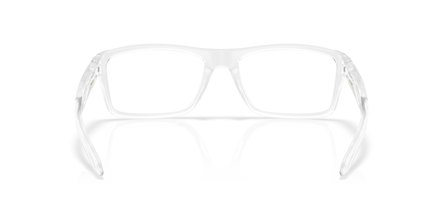 Oakley OX8178 Rafter Limitless Collection Men's Rectangle Eyeglass Frames - Matte Clear Frame