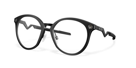 Oakley OX8181 Cognitive R Men's Round Eyeglass Frames - Satin Black Frame