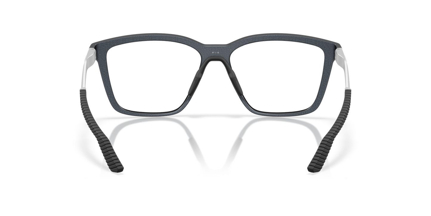 Oakley OX8191 Enigma Mass Unisex Square Eyeglass Frames - Matte Blue Steel Frame