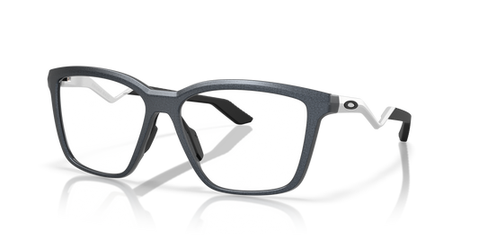 Oakley OX8191 Enigma Mass Unisex Square Eyeglass Frames - Matte Blue Steel Frame