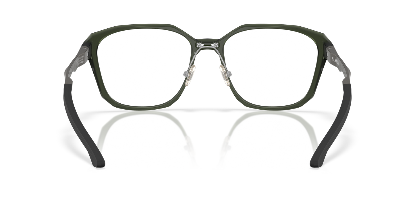 Oakley OX8193 Slender Men's Square Eyeglass Frames - Satin Black Frame
