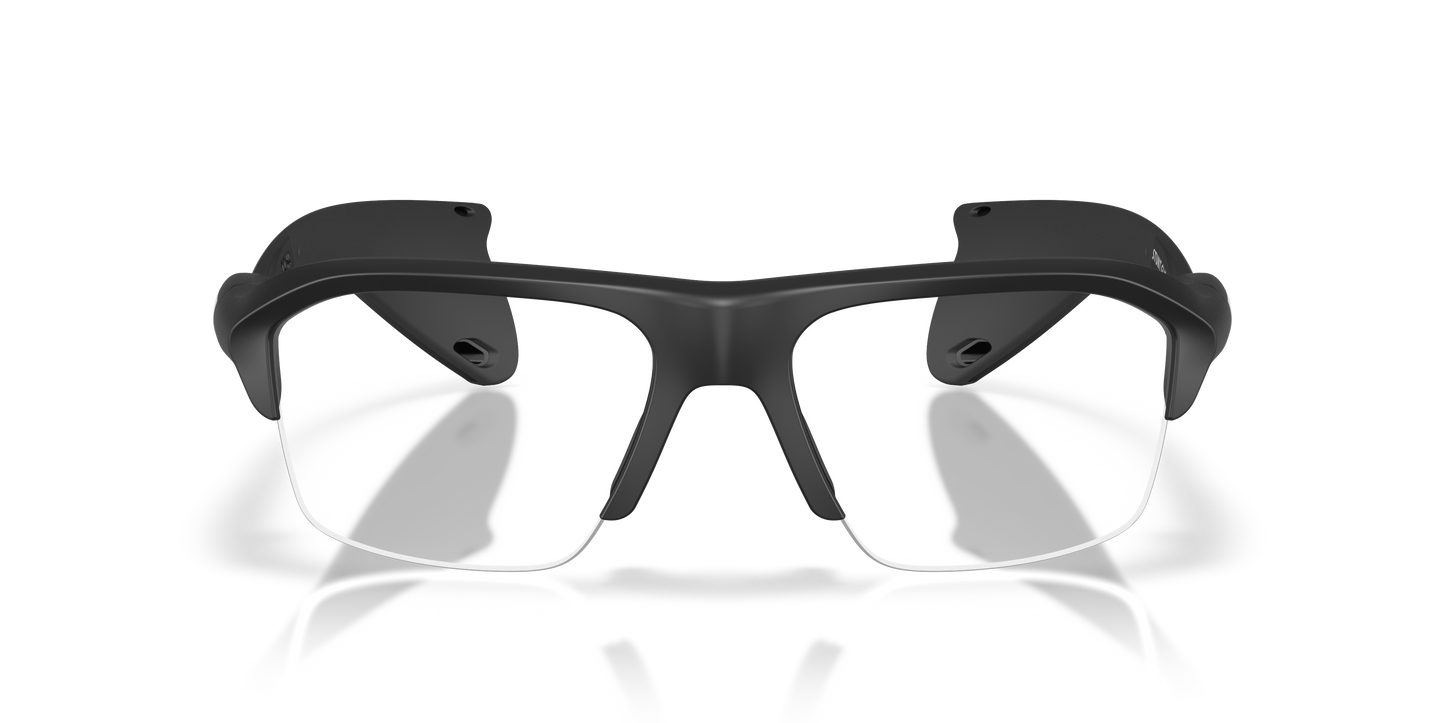 Oakley OX8198 Stunt Glider Unisex Rectangle Eyeglass Frames - Satin Black Frame