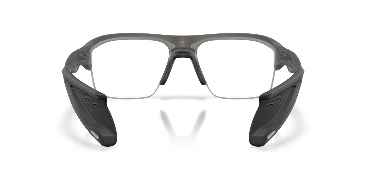 Oakley OX8198 Stunt Glider Unisex Rectangle Eyeglass Frames - Satin Black Frame
