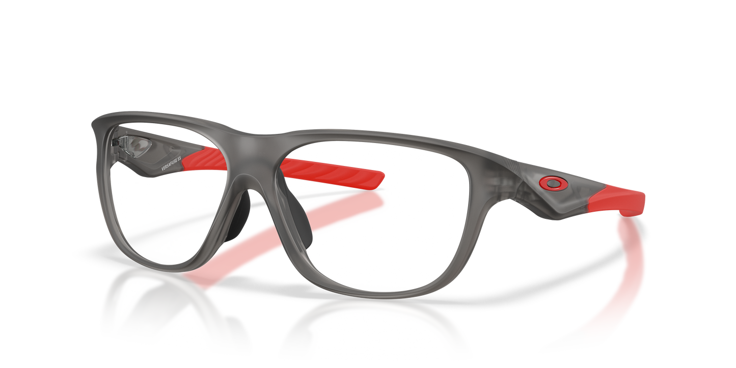 Oakley OX8199D Versafuse SS Unisex Rectangle Eyeglass Frames - Satin Grey Smoke Frame