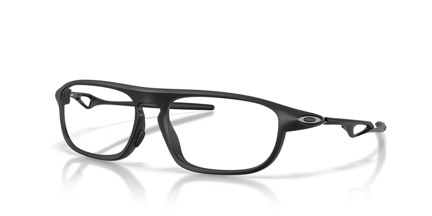 Oakley OX8203 Neomata Unisex Rectangle Eyeglass Frames - Polished Clear Frame