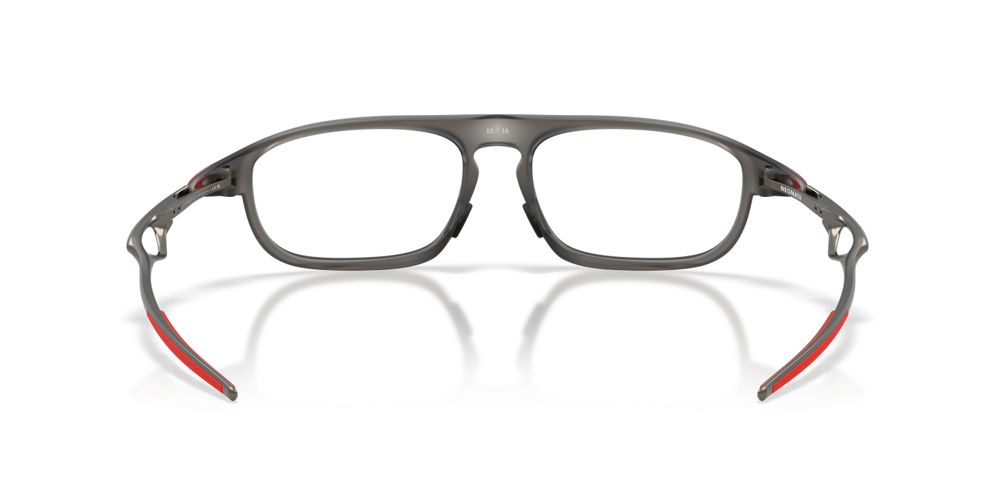 Oakley OX8203 Neomata Unisex Rectangle Eyeglass Frames - Polished Clear Frame