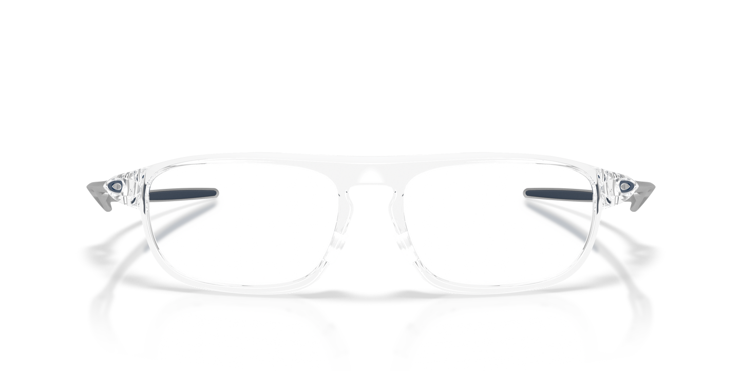 Oakley OX8203 Neomata Unisex Rectangle Eyeglass Frames - Polished Clear Frame