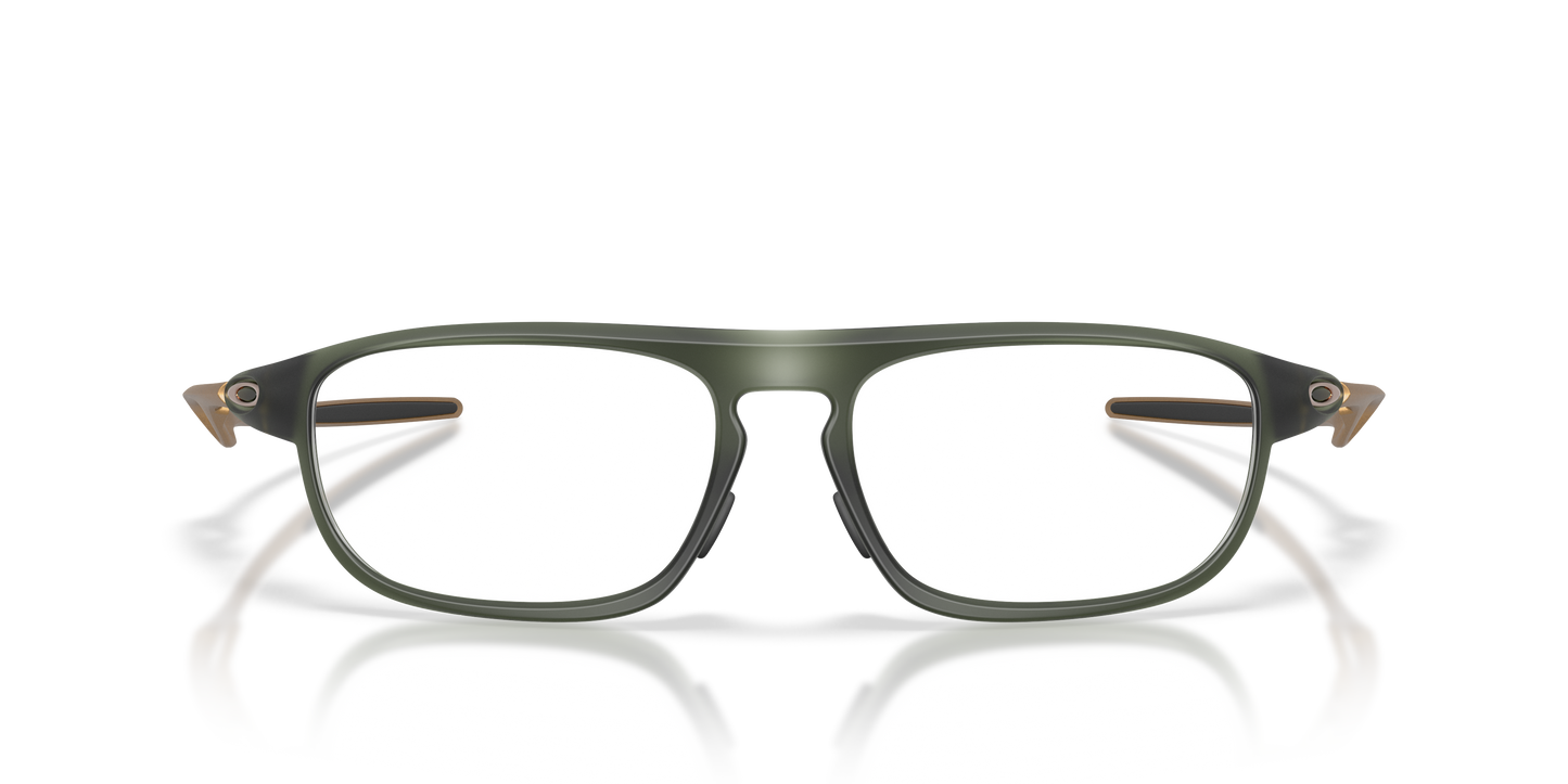 Oakley OX8203 Neomata Unisex Rectangle Eyeglass Frames - Polished Clear Frame