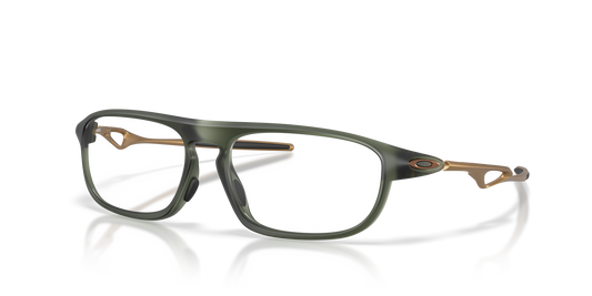 Oakley OX8203 Neomata Unisex Rectangle Eyeglass Frames - Matte Olive Ink Frame