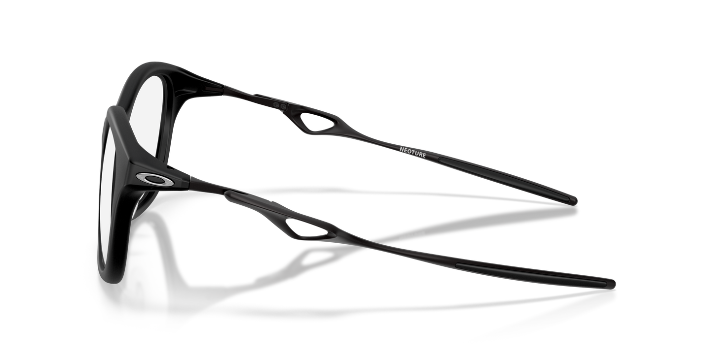 Oakley OX8204D Neoture Unisex Rectangle Eyeglass Frames - Satin Black Frame