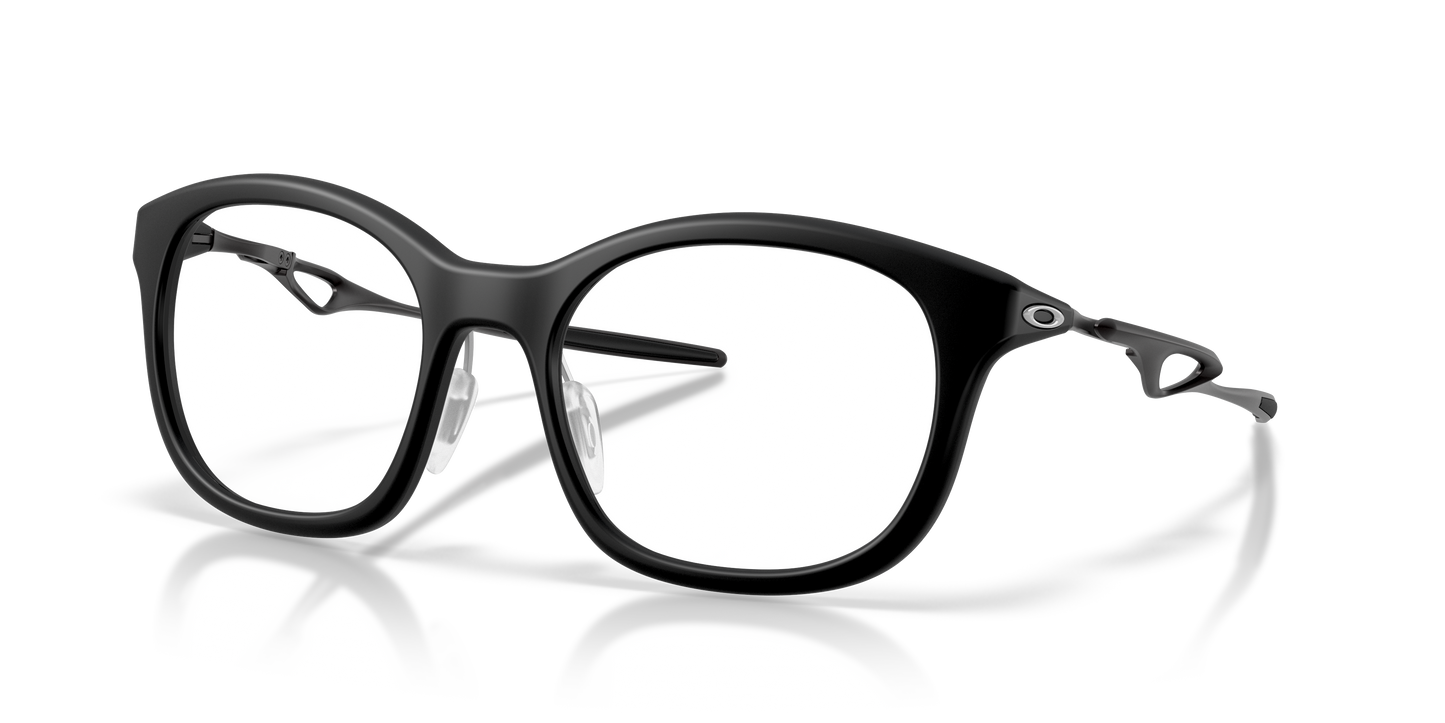 Oakley OX8204D Neoture Unisex Rectangle Eyeglass Frames - Satin Grey Smoke Frame