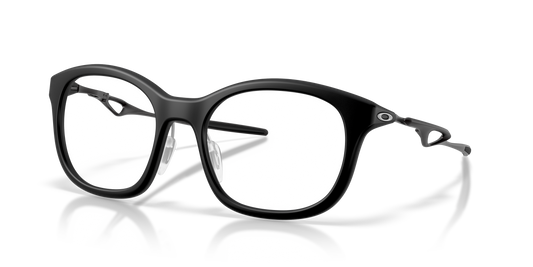 Oakley OX8204D Neoture Unisex Rectangle Eyeglass Frames - Satin Black Frame