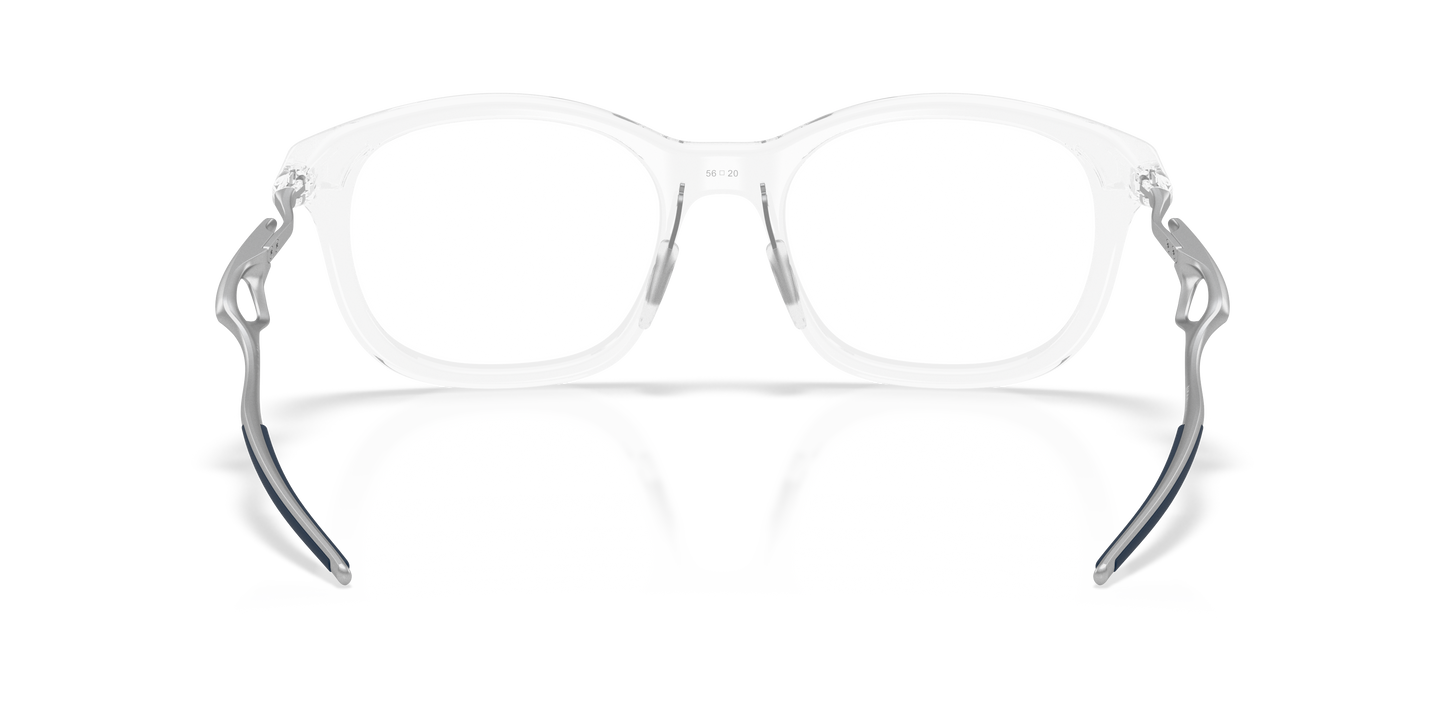Oakley OX8204D Neoture Unisex Rectangle Eyeglass Frames - Polished Clear Frame