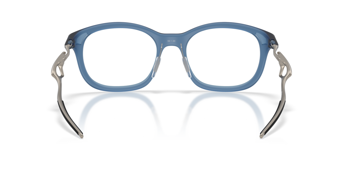 Oakley OX8204D Neoture Unisex Rectangle Eyeglass Frames - Satin Grey Smoke Frame