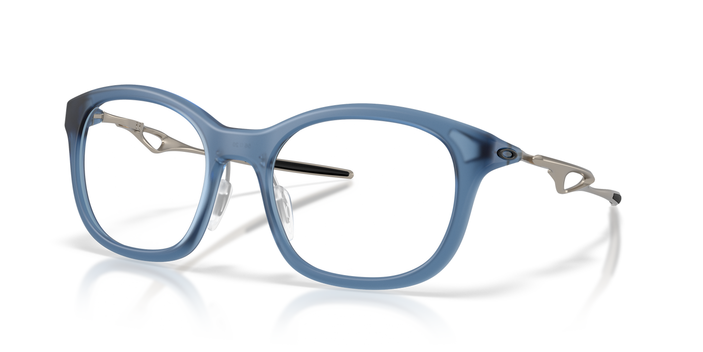 Oakley OX8204D Neoture Unisex Rectangle Eyeglass Frames - Polished Clear Frame