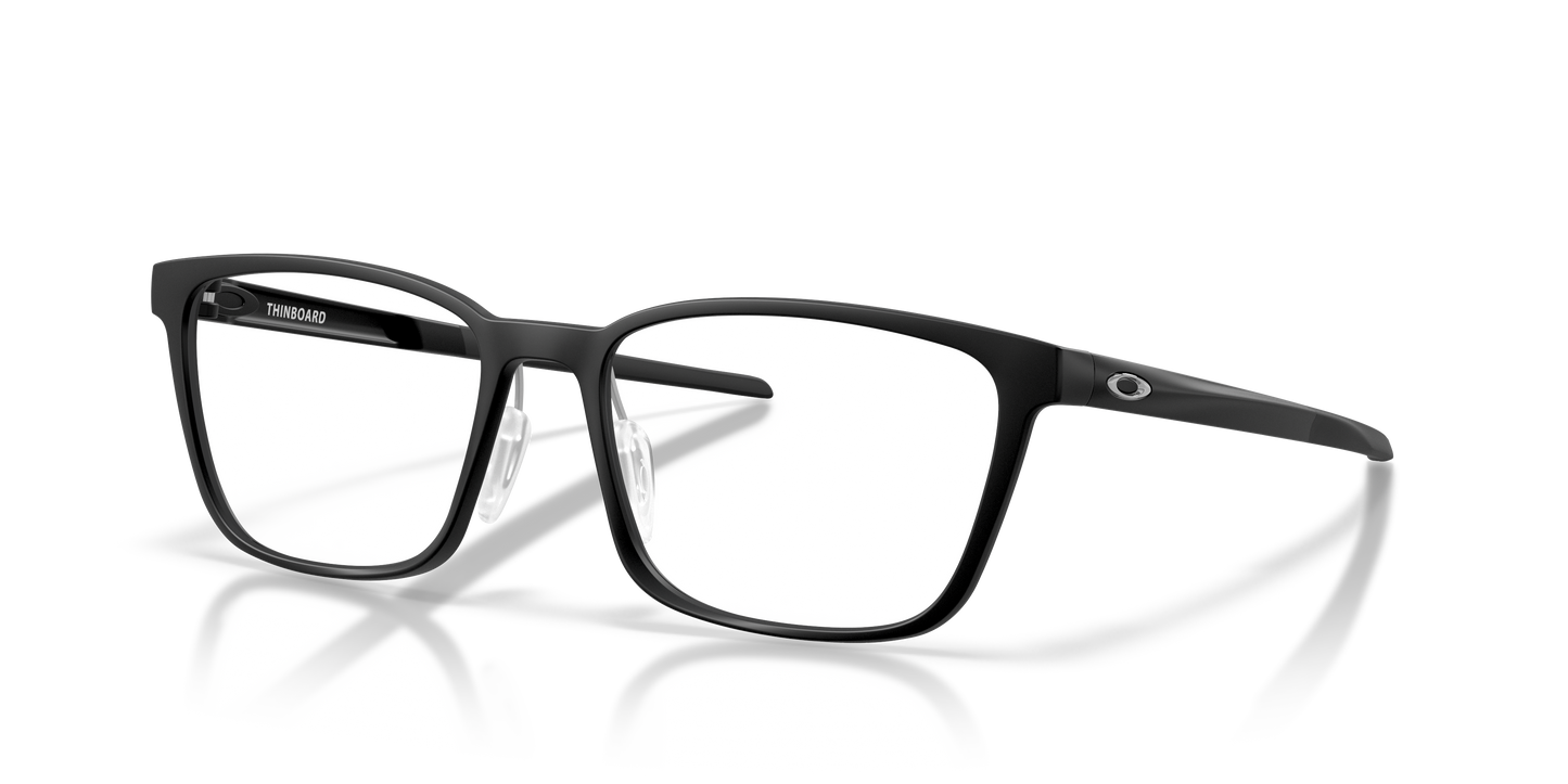 Oakley OX8205 Thinboard Unisex Rectangle Eyeglass Frames - Matte Dark Amber Frame