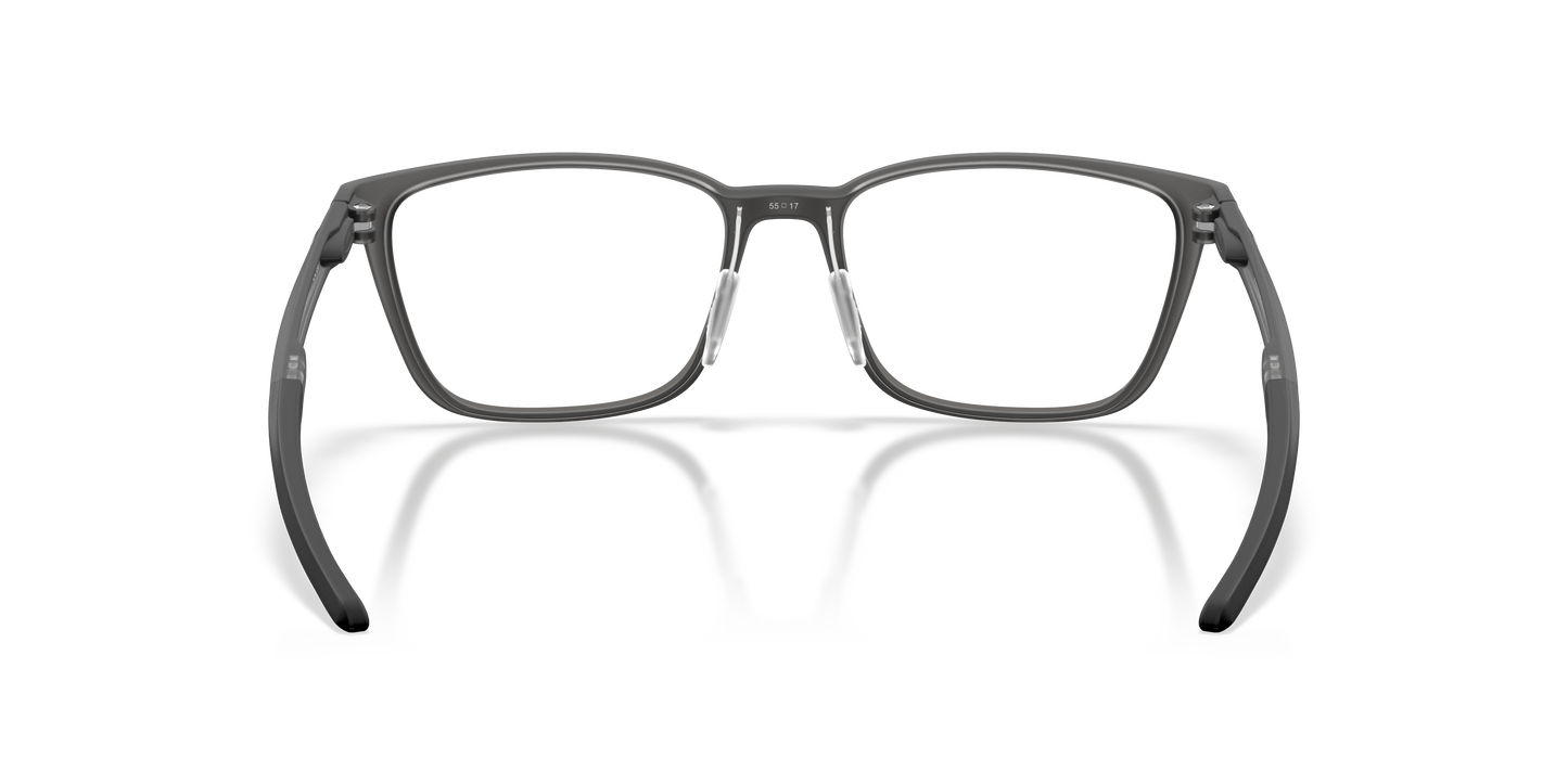 Oakley OX8205 Thinboard Unisex Rectangle Eyeglass Frames - Satin Grey Smoke Frame
