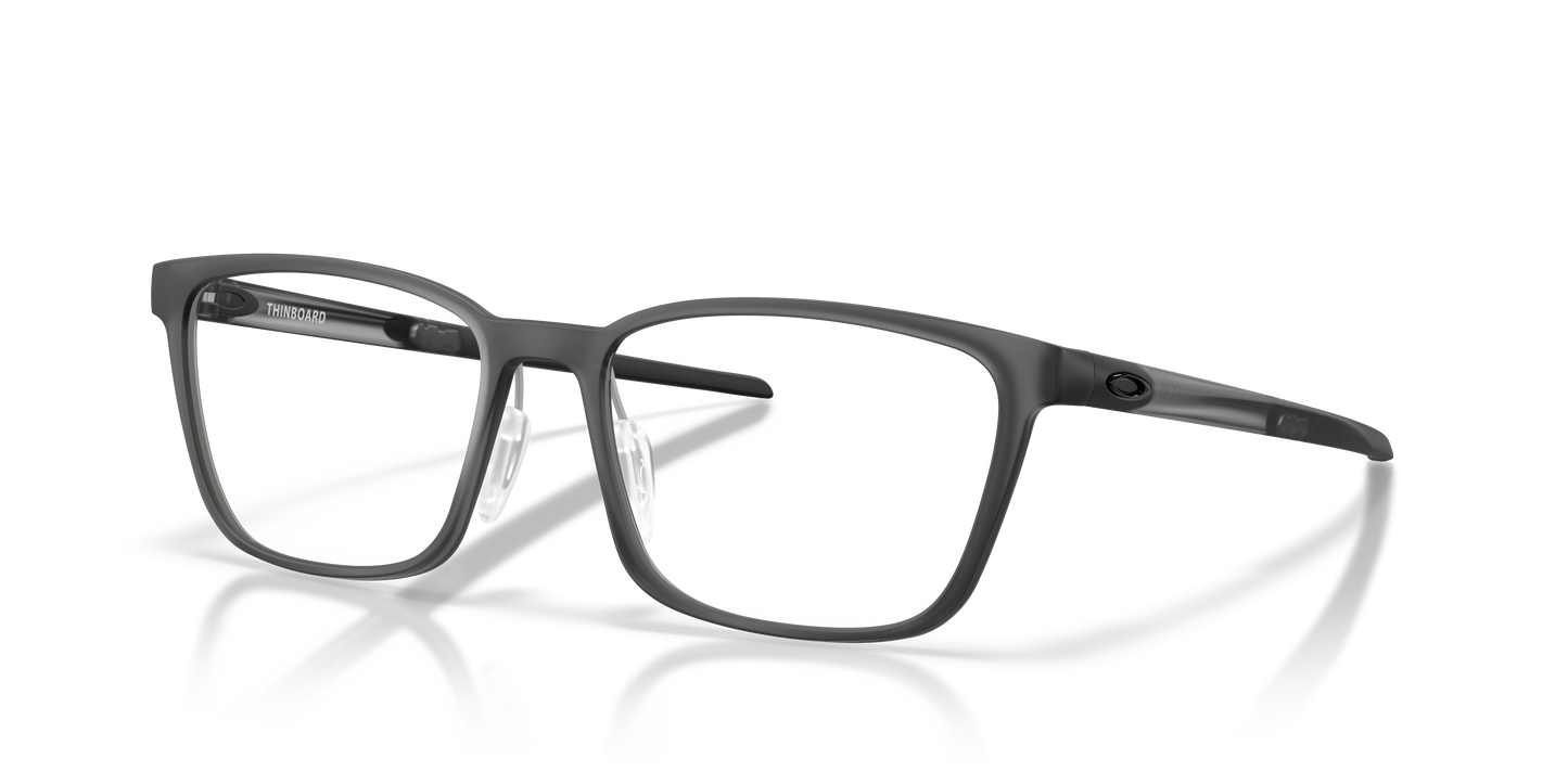 Oakley OX8205 Thinboard Unisex Rectangle Eyeglass Frames - Satin Black Frame