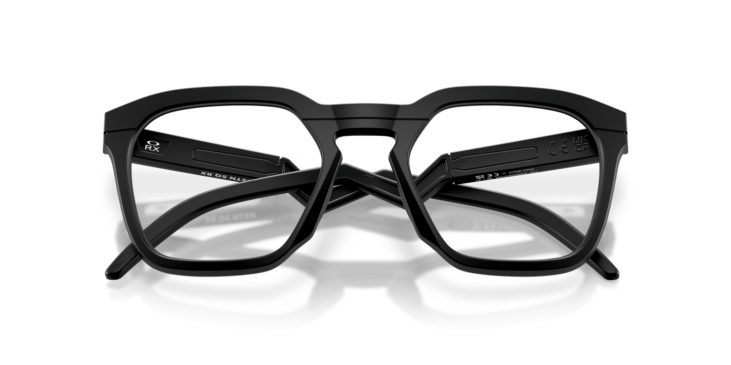 Oakley OX8208 HSTN SQ Unisex Square Eyeglass Frames - Olive Ink Frame