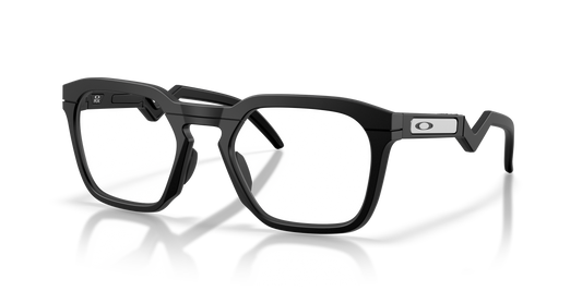 Oakley OX8208 HSTN SQ Unisex Square Eyeglass Frames - Satin Black Frame