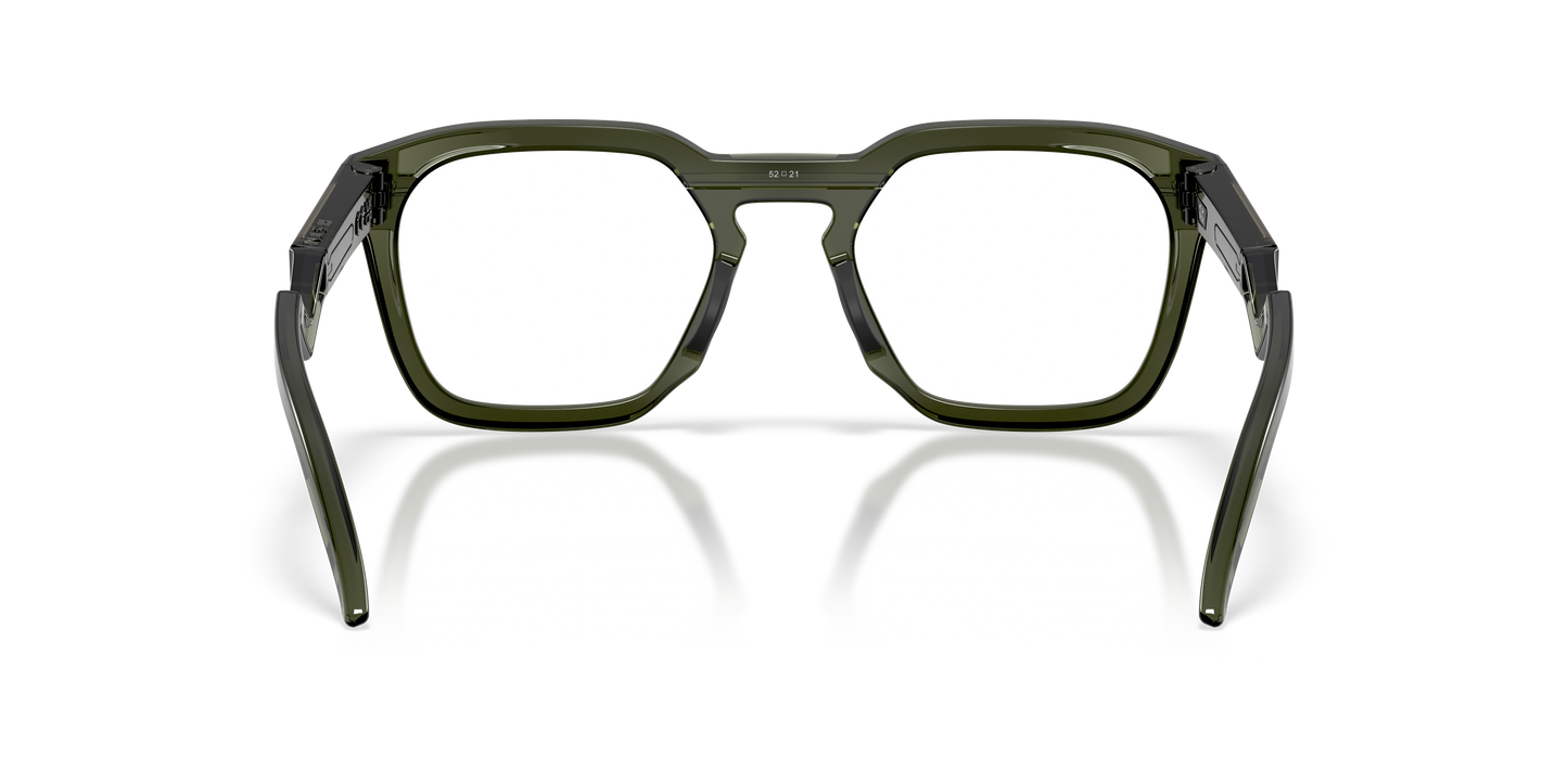 Oakley OX8208 HSTN SQ Unisex Square Eyeglass Frames - Matte Abyss Frame