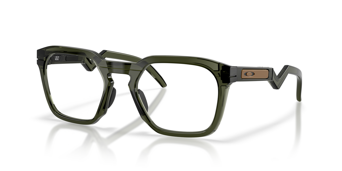 Oakley OX8208 HSTN SQ Unisex Square Eyeglass Frames - Matte Abyss Frame