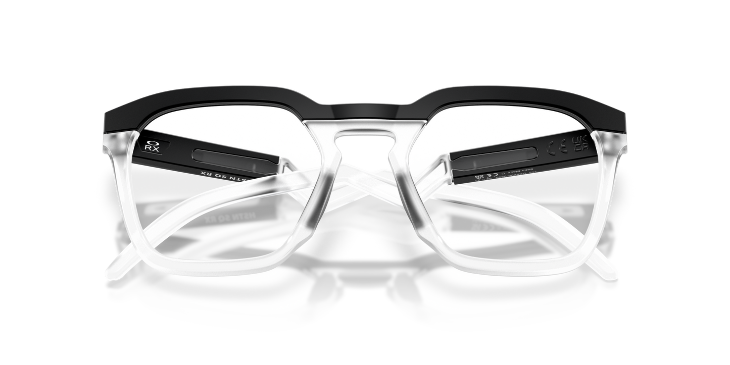 Oakley OX8208 HSTN SQ Unisex Square Eyeglass Frames - Matte Abyss Frame