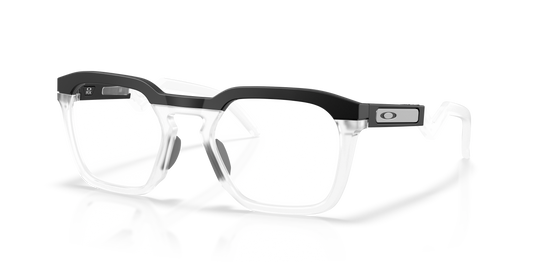 Oakley OX8208 HSTN SQ Unisex Square Eyeglass Frames - Satin Black Frame