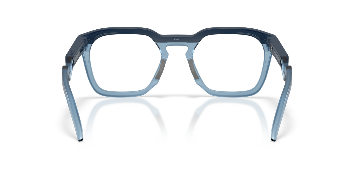 Oakley OX8208 HSTN SQ Unisex Square Eyeglass Frames - Matte Abyss Frame