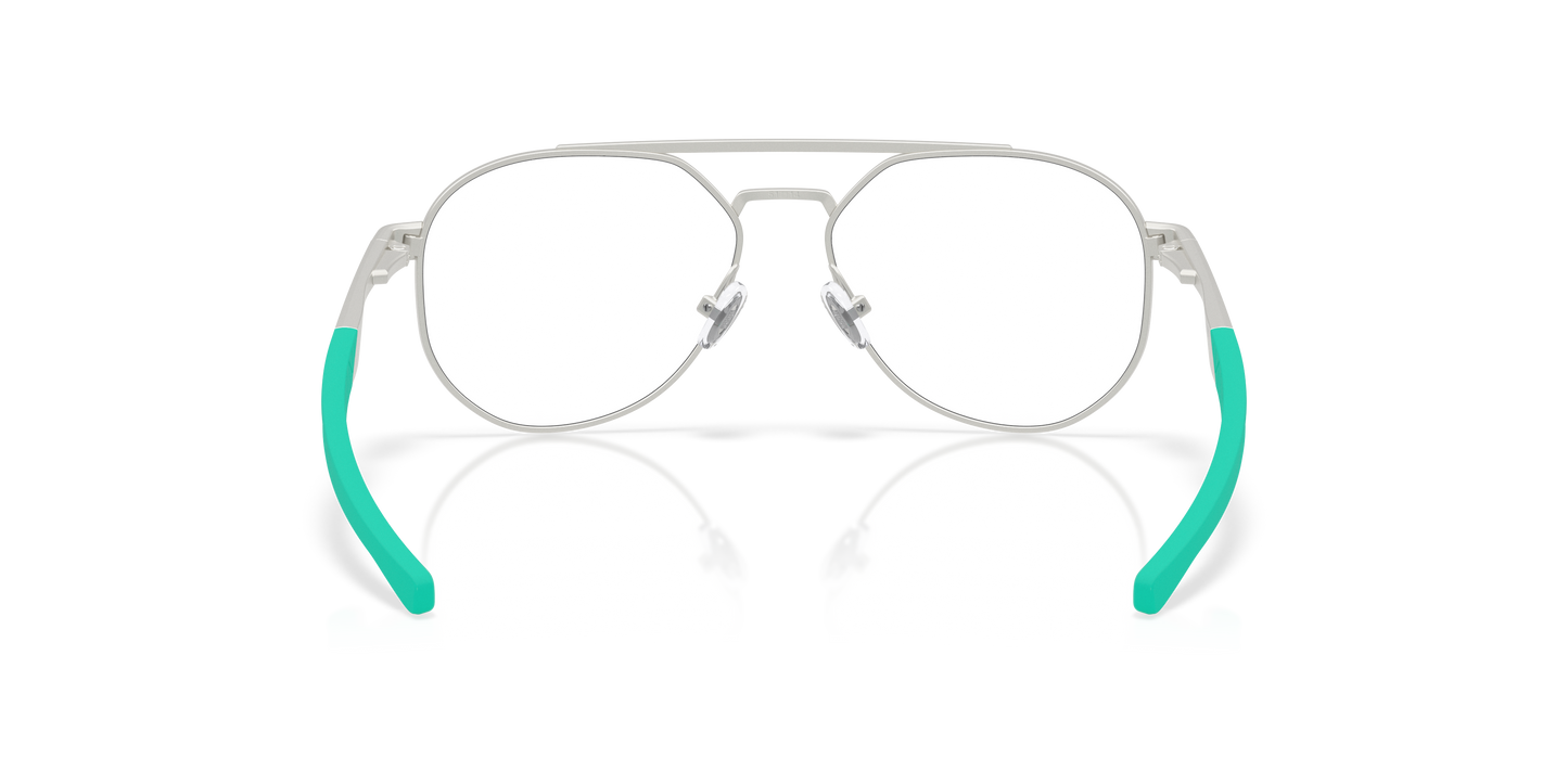 Oakley OY3004 Grand Piloto Youth Pilot Eyeglass Frames - Satin Chrome Frame