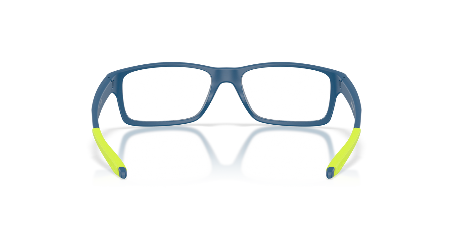 Oakley OY8002 Crosslink XS Youth Square Eyeglass Frames - Satin Grey Smoke Frame
