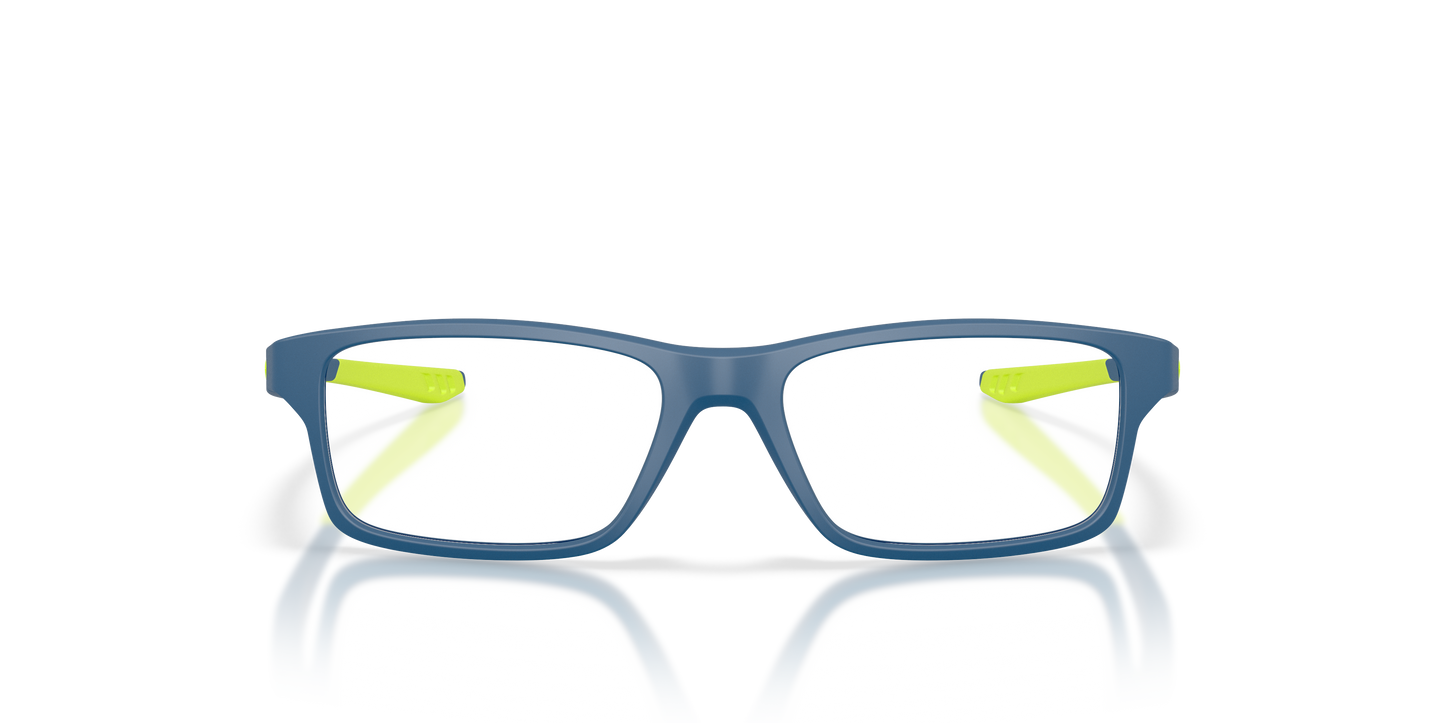 Oakley OY8002 Crosslink XS Youth Square Eyeglass Frames - Satin Grey Smoke Frame